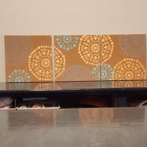 3 pc wall decor